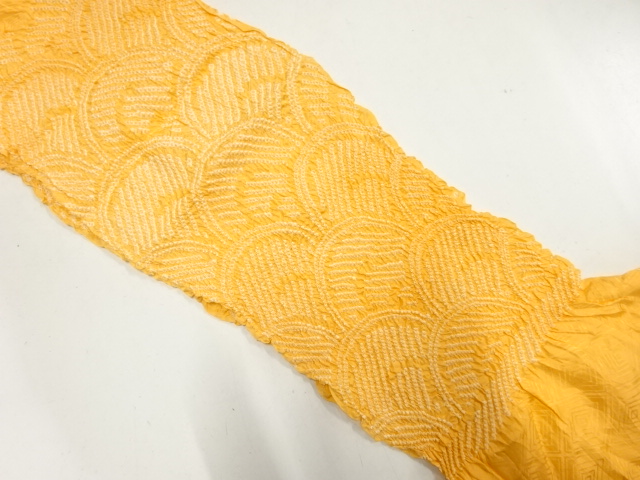 正絹　絞り　帯揚げ